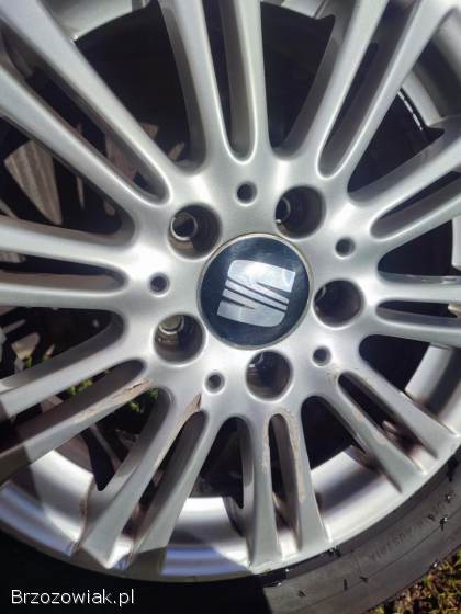 Felgi aluminiowe 16” 5x112 + opony zimowe 205/55 R16