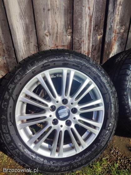Felgi aluminiowe 16” 5x112 + opony zimowe 205/55 R16