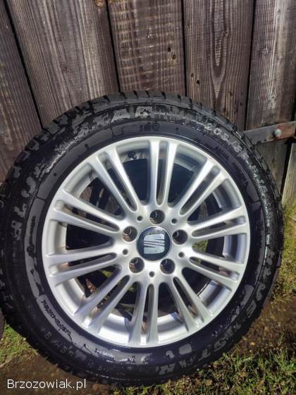 Felgi aluminiowe 16” 5x112 + opony zimowe 205/55 R16