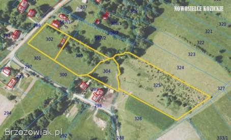 DZIAŁKI W BIESZCZADACH