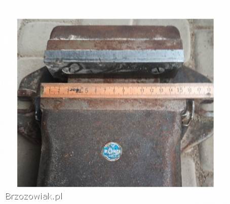 Imadło maszynowe do frezarki wiertarki,  tokarki,  duże szczęki 160mm 50kg