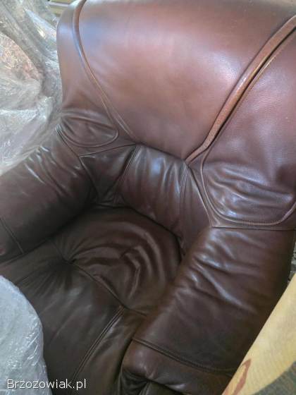 Meble skórzane