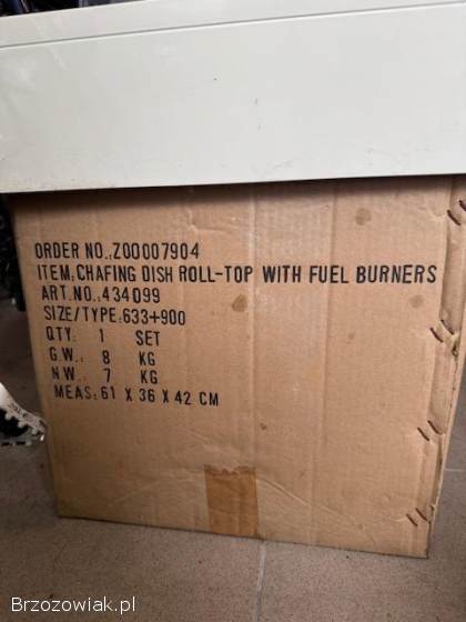 Podgrzewacz Stalgast roll top sprzedam NOWY