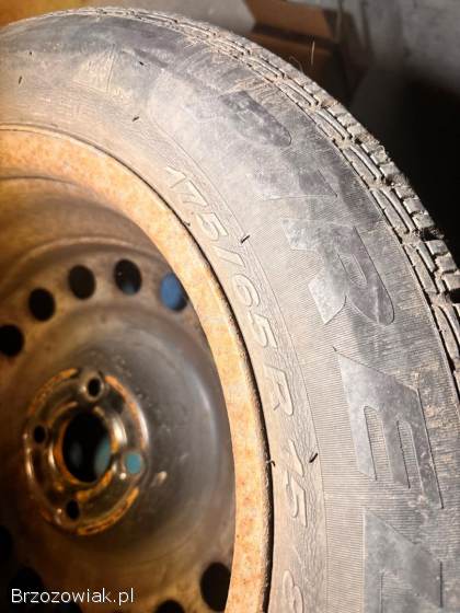 Koła stalowe z oponami