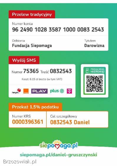 Pomóż pokonać ból. . .