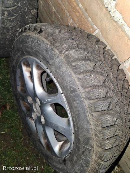 Opony zimowe 14 wraz z alufelgami