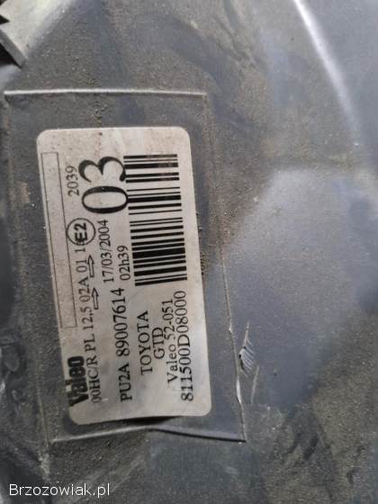 Reflektor Lampa Toyota Yaris 1