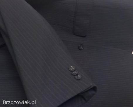 Marynarka,  wełna,  na 182 cm,  ciemno-szara -  stan idealny!