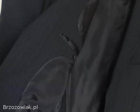 Marynarka,  wełna,  na 182 cm,  ciemno-szara -  stan idealny!