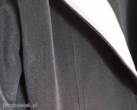 Żkie,  marynarka,  czarna,  z jednostronną białą klapą -  stan doskonały