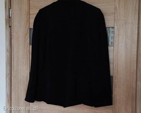 Żkie,  marynarka,  czarna,  z jednostronną białą klapą -  stan doskonały