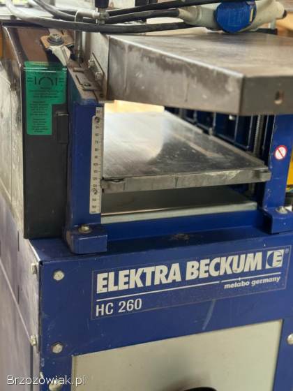 Strugarko wyrówniarka Electra Becum HC 260