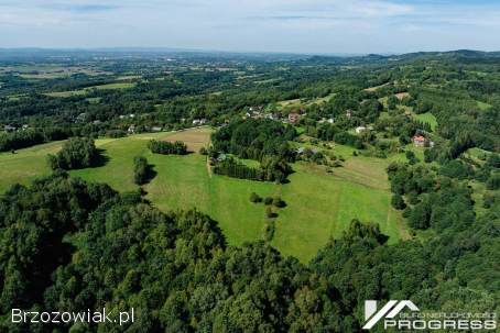 Widokowa działka budowlana z WZ 37a -  KOMBORNIA