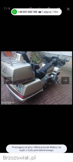 Honda Gold Wing Super stan  1991