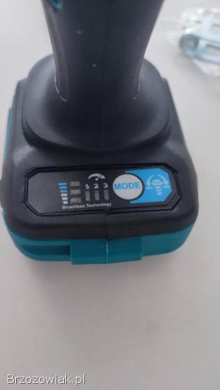 Nowy klucz udarowy akumulatorowy Gisam 1800N.  M+2 baterie+ładowarka