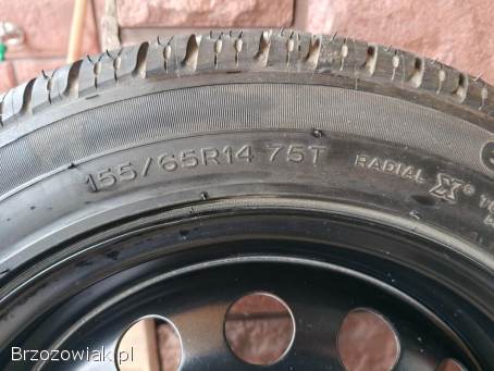 Koło dojazdowe zapasowe Citroen c1