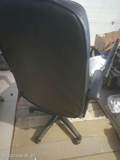 Fotel Skórzany obrotowy