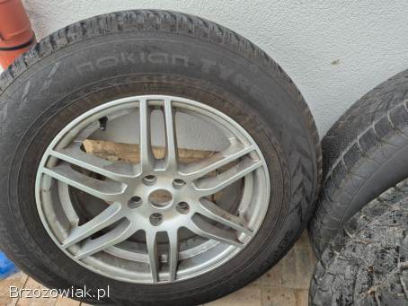 Opony 17 ki zimowe+alufegi,  tanio