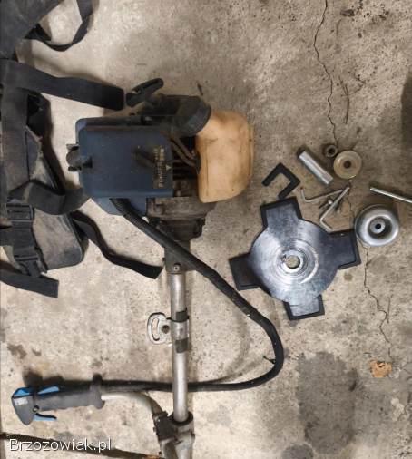 Kosa spalinowa,  kosiarka ręczna -  uszkodzona