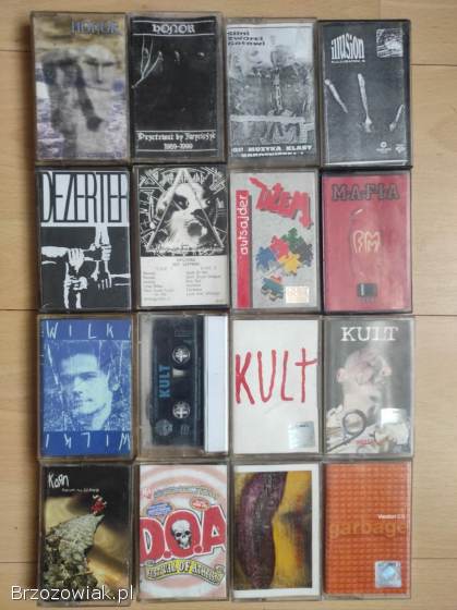 Sprzedam płyty i kasety