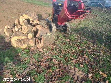 Wycinka drzew obcinanie gałęzi usługi rębakiem