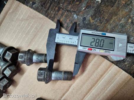 Sruby szpiki alufelg M14