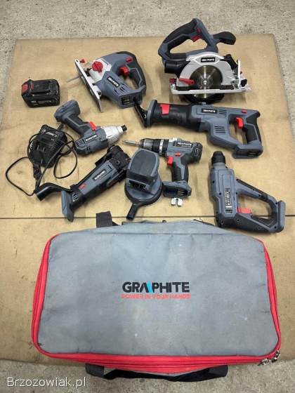 Narzędzia graphite energy+ 9 narzędzi