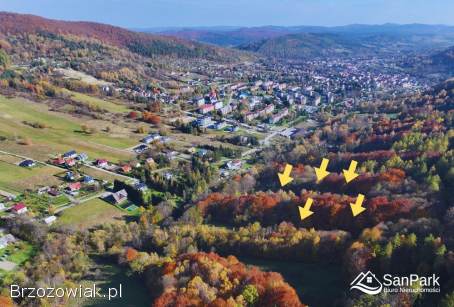 Duża działka inwestycyjna -  warunki zabudowy