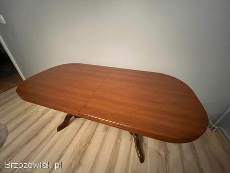 Drewniany stół rozkładany – bardzo dobry stan