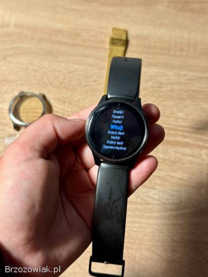 Zegarek Garmin Venu 1 Amoled smartwatch Garmin Pay GPS Gratis Złota opaska