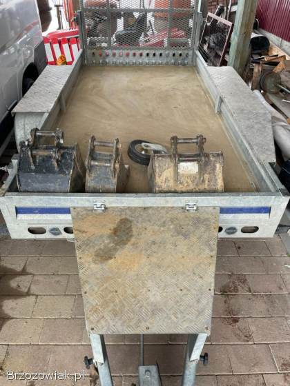 Przyczepa do przewozu koparki DMC 3000 kg