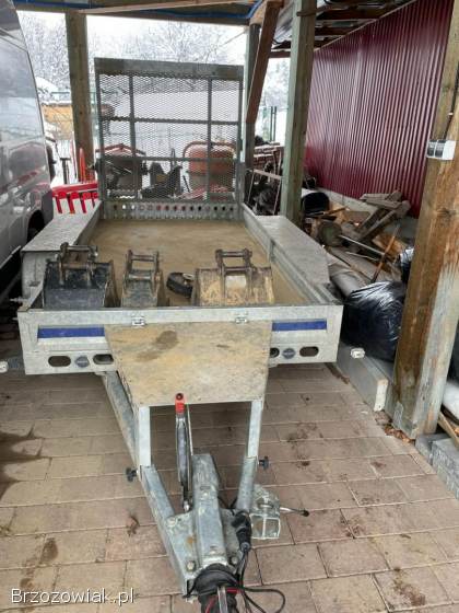 Przyczepa do przewozu koparki DMC 3000 kg