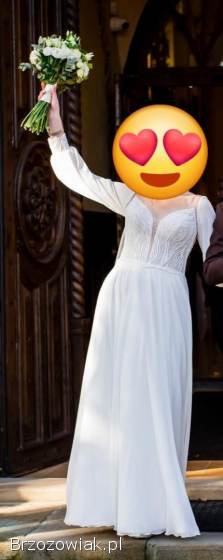 Sprzedam piękną suknię ślubną