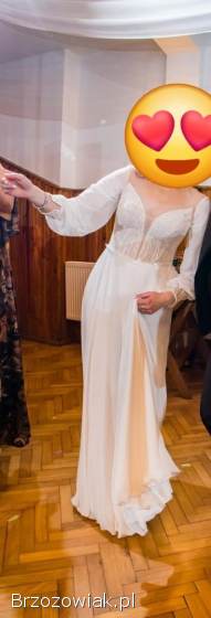 Sprzedam piękną suknię ślubną