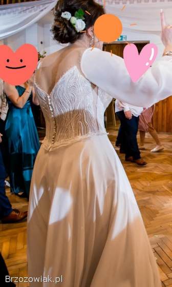 Sprzedam piękną suknię ślubną