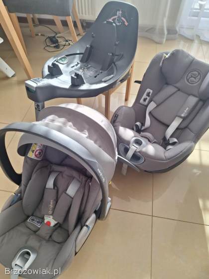 Cybex Sirona Z I-Size Fotelik,  baza,  łupina