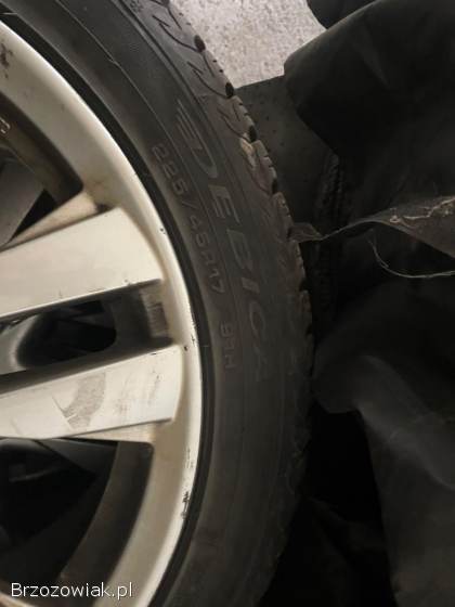 Koła r17 HONDA opony zima 225/45/17