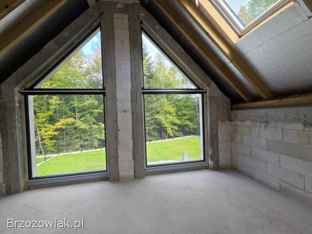 DOM W STANIE DEWELOPERSKIM NA 0,  10 HA DZIAŁCE W GMINIE KORCZYNA!