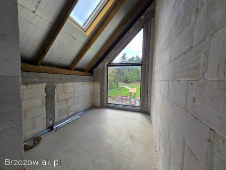 DOM W STANIE DEWELOPERSKIM NA 0,  10 HA DZIAŁCE W GMINIE KORCZYNA!