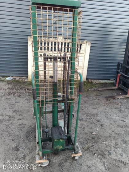 Reczny podnosnik sztaplarka