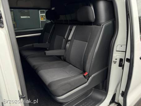 Citroen Jumpy 2.  0HDi122KM Long -  Gwarancja -  Brygadówka,  6osobowy,  VAT 23,  Brutto