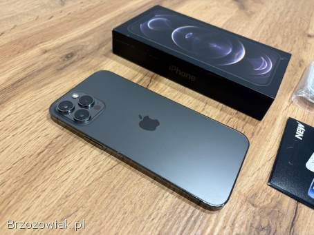 Okazja!  Iphone 12 Pro Max!  Grafitowy!  Kondycja 100 Super Stan!