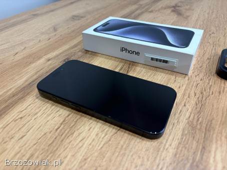Okazja!  Iphone 15 Pro -  Tytanowy Niebieski!  Super Stan!  Gwarancja!