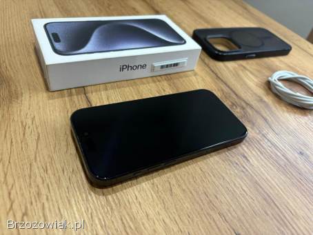 Okazja!  Iphone 15 Pro -  Tytanowy Niebieski!  Super Stan!  Gwarancja!
