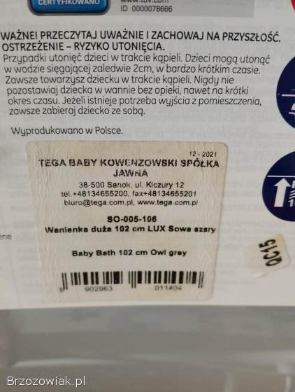 Wanienka ze stelażem