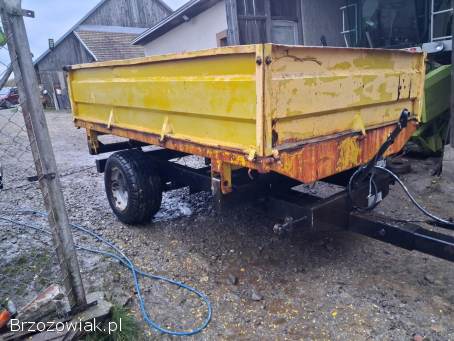 Przyczepa wywrotka 1-osiowa