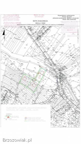 Działka z warunkami zabudowy w Domaradzu