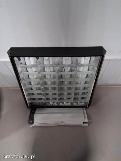 Lampy sufitowe rastrowe 4 sztuki