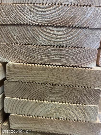 Deska tarasowa modrzewiowa