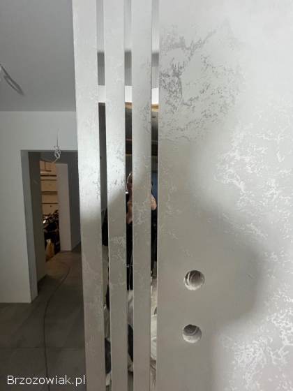 Tynki dekoracyjne,  malowanie,  gładzie